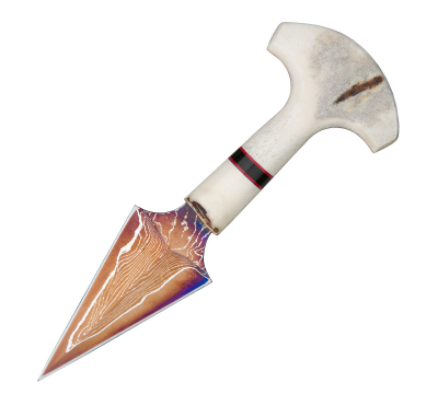 Тычковый нож из ламинированной стали